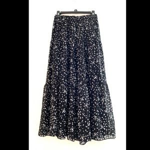 NEVER WORN Long Black Witchy Skirt 🌟